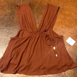 NWT Free People Porter Top